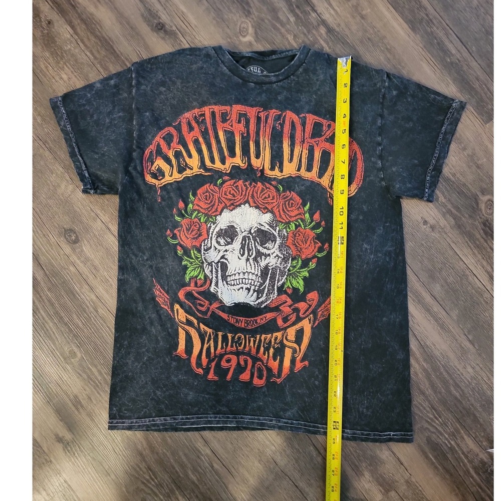 Grateful Dead Halloween 1970 Womens Black Graphic Tee - Picture 3 of 5